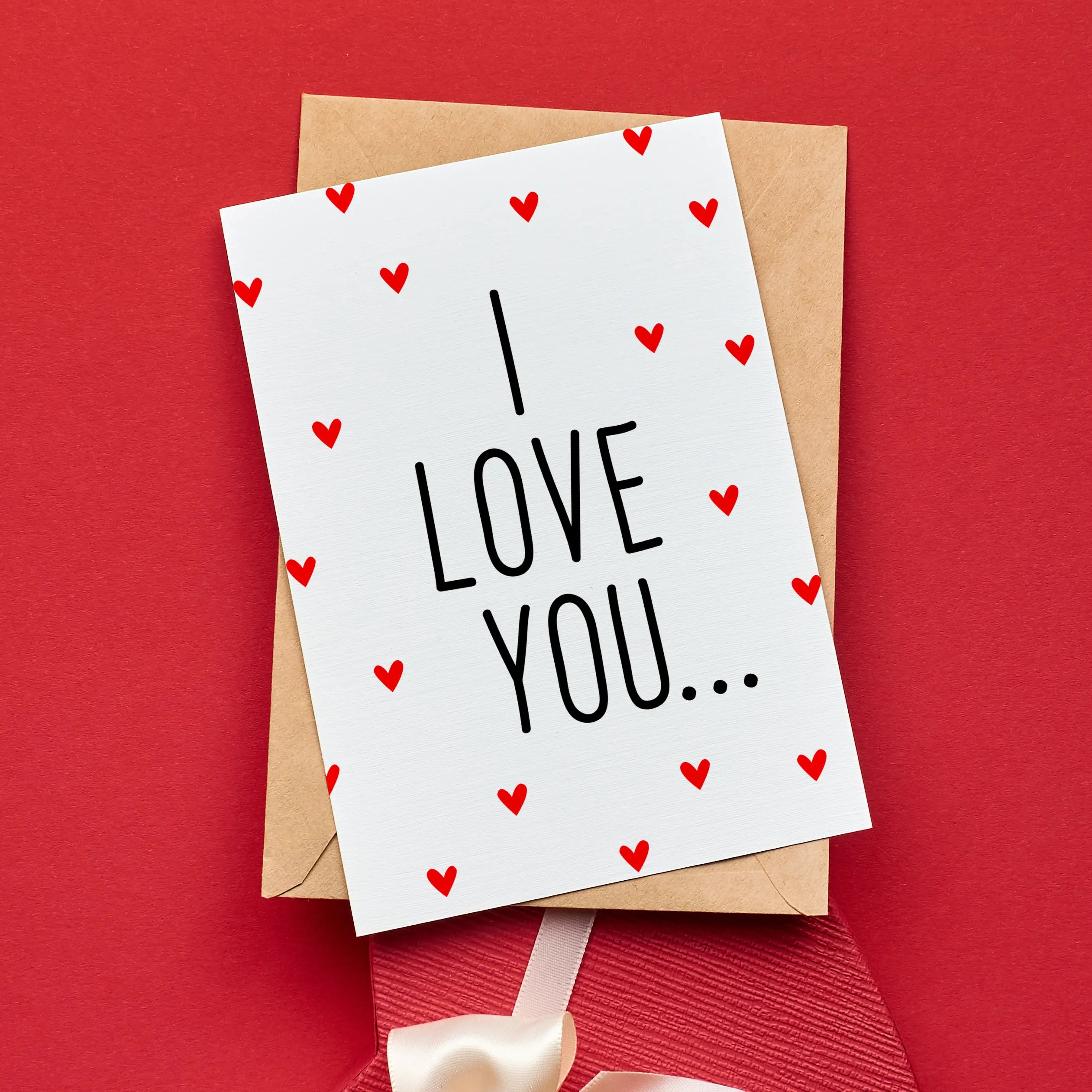 Картичка „I LOVE YOU...AND YOUR B*OBS“