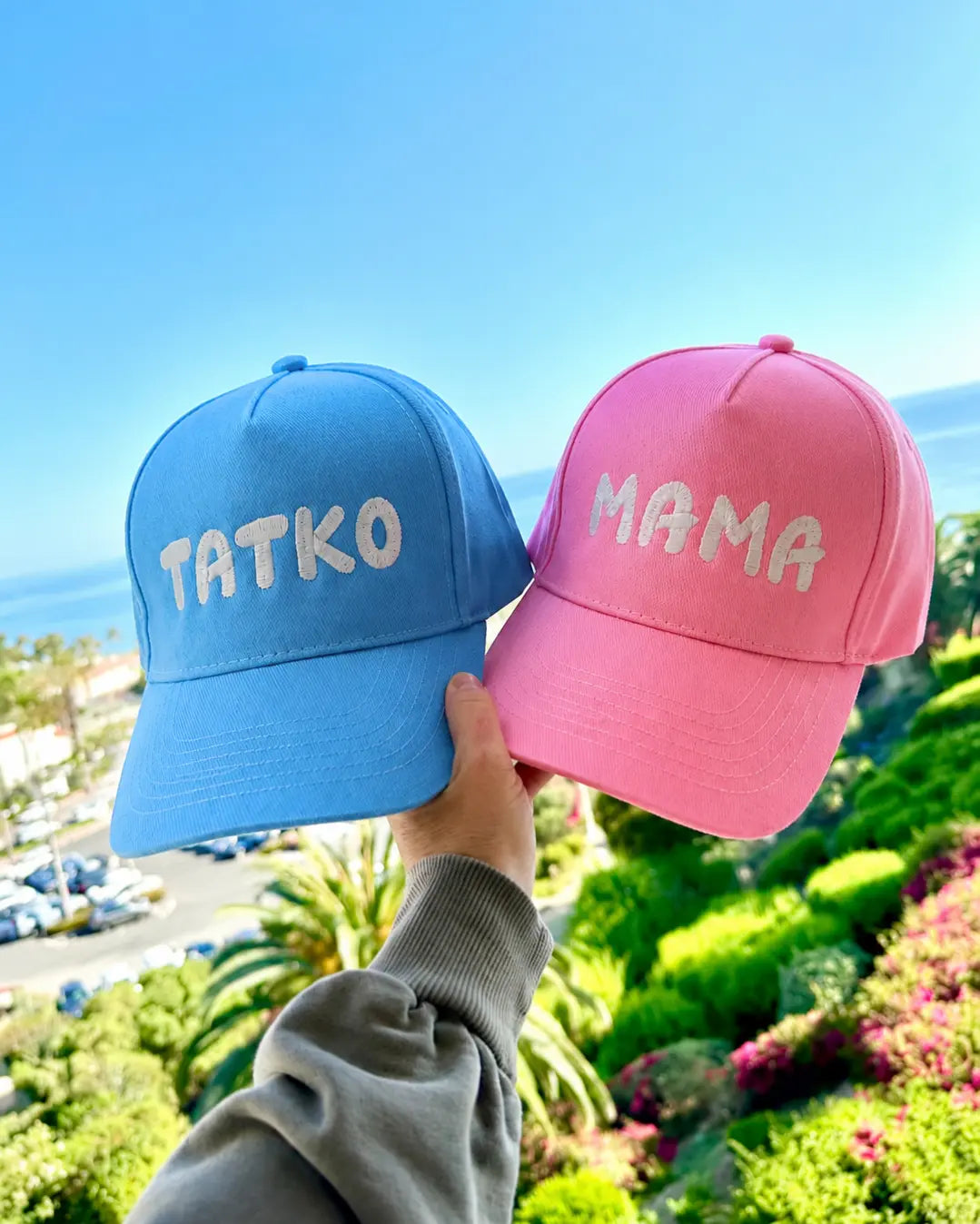 Шапка с бродерия "ТАТКО"