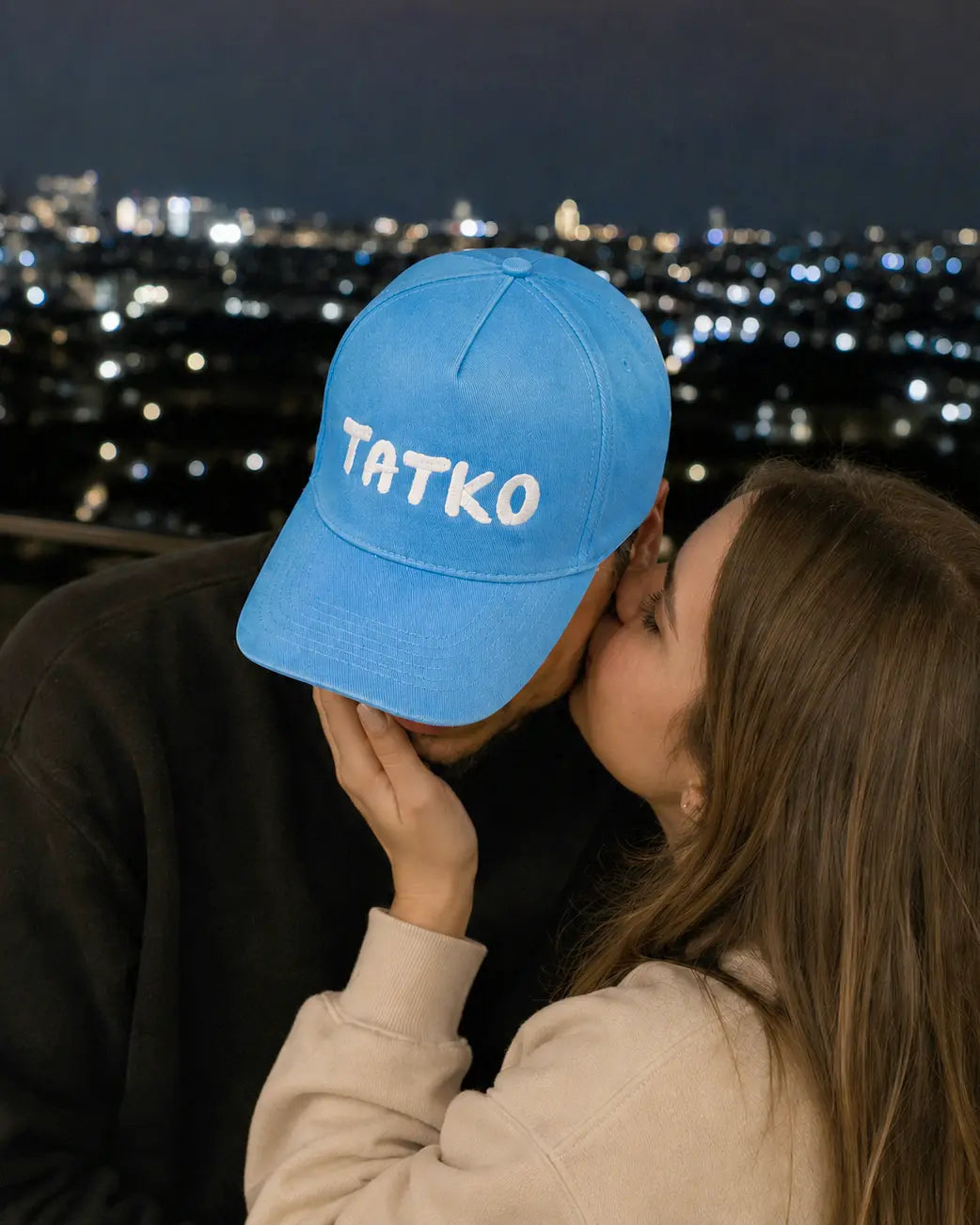 Шапка с бродерия "ТАТКО"
