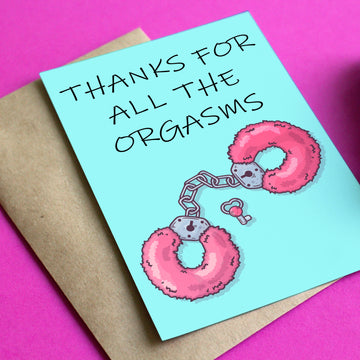Картичка „Thanks for all the org*sms“
